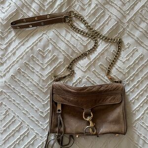 Rebecca Minkoff Tan Leather Crossbody Bag